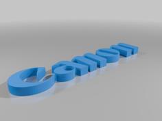 Canon Logo 3D Printer Model