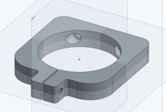 65mm Spindle Mount 40mm Mount Offset 3D Printer Model