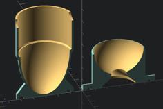 Egg Mold 3D Printer Model