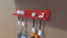 Keyholder And Key Fobs 3D Printer Model