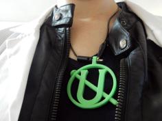 Holtzmann Necklace Pendant 3D Printer Model