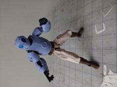 Atomic Robo Action Figure (Dummy 13) 3D Printer Model