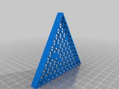 Triangular Box With Lid 3D Printer Model