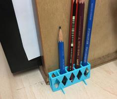 Minimal Pen Stand 3D Printer Model