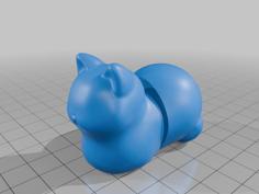 Cat Cork Cover 3D Printer Model