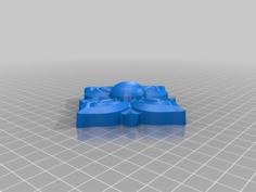 Rosette Flower 3D Printer Model