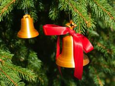 Christmas Bell Ornaments 3D Printer Model