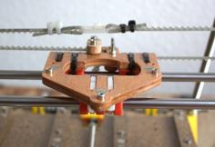 Laser Cut Lm8uu Quick Release Carriage For Prusa Mendel