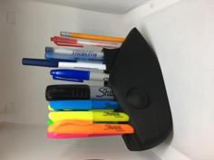 LURE PEN HOLDER Version 2 FULL FIN 3D Printer Model