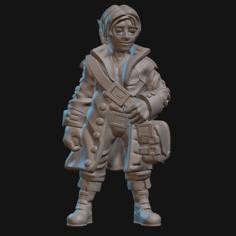 Halfling Adventurer Miniatures 3D Printer Model