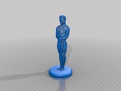 Parting Oscars  Humor Style Voronoi 3D Printer Model