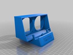 Switch Dock With Cooling Fans 3D Printer Model