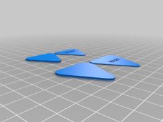 Haley Guitar Picks 3D Printer Model