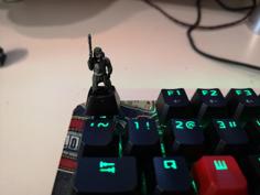 Soldier Keycap 3D Printer Model