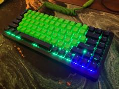 Keyboard Case KBD75RGB Hot-swap PCB 3D Printer Model