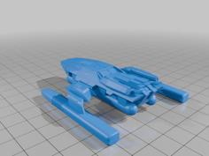 Circe-Type Fast Hazardous Transport 3D Printer Model