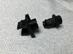 Jeep Grand Cherokee (ZJ) Headlight Mounting Clips 3D Printer Model