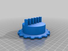 Garlic Crusher Triturador De Alho 3D Printer Model