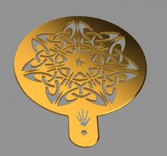 Bread / Cake Stencil – Celtic 13 Design 3D Printer Model