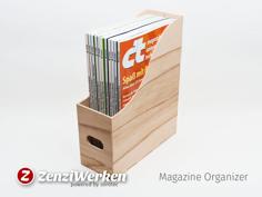 Laser Cut Magazine Organizer Cnc/laser