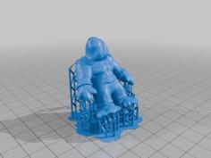 Sci-Fi Blob Men, Pack 1 3D Printer Model