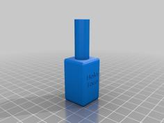 Holo Toco- Nail Polish 3D Printer Model