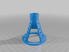 Headphone Mic Stand 3D Printer Model