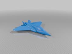 Sci-Fi Jet 3D Printer Model