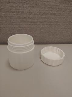 Container With Cap 3D Printer Model