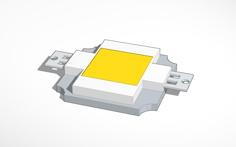 LED Flood Light – 10W White 3D Printer Model