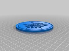 Majora’s Mask Coaster 3D Printer Model