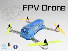 FPV Drone 3D Printer Model