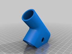 T-Piece For Ø22mm PVC Pipe – Pipe Weld When Using ABS 3D Printer Model