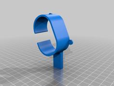 Small Holder 25mm Wide For Modular Watch Stand 3D Printer Model