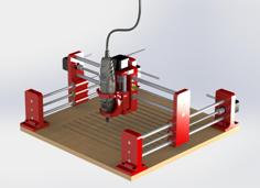 3D Printed Dremel CNC // Máquina CNC Dremel Impresa En 3D 3D Printer Model