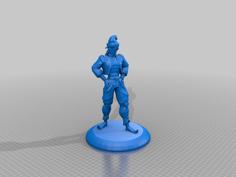 Jojo’s Bizzare Adventure Santa Dio San 3D Printer Model