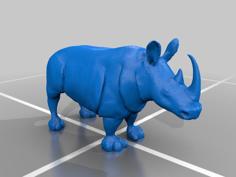 Rhino 3D Printer Model