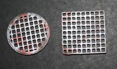 Gaming Terrain Round And Square Sewer Grates For D&D Or Warhammer 40k 3D Printer Model