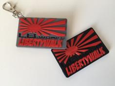 JDM LB-Works Libertywalk Key Chain 3D Printer Model