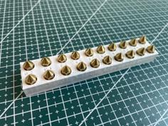 Nozzle Organizer With Engraved Arrangement 3D Printer Model