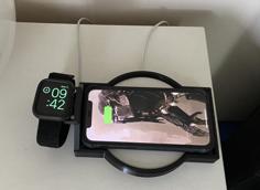 Apple Watch Iphone Belkin Wireless Charge Dock 3D Printer Model