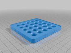 .32 S&W Vase Mode Stacking Loading Block 3D Printer Model