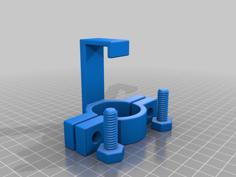 Monitor Mount Light Holder 3D Printer Model