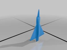 F-102 Delta Dagger 3D Printer Model