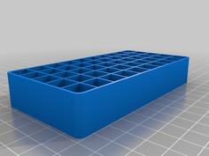 Parametric Ammo Case With Slip On Lid 3D Printer Model