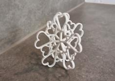 Heartflake 3D Printer Model