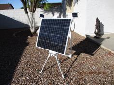 Solar Tracker – Dual Axis, No Microcontroller 3D Printer Model