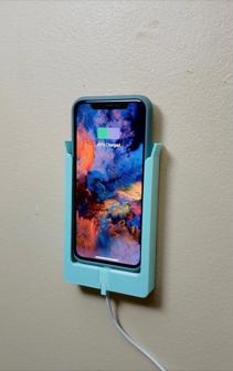 Iphone 11 And 12 Pro Wall Charging Mount 3D Printer Model