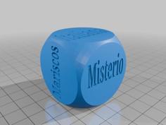 Food Dice – Spanish 3D Printer Model