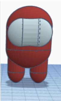 Amogus 3D Printer Model